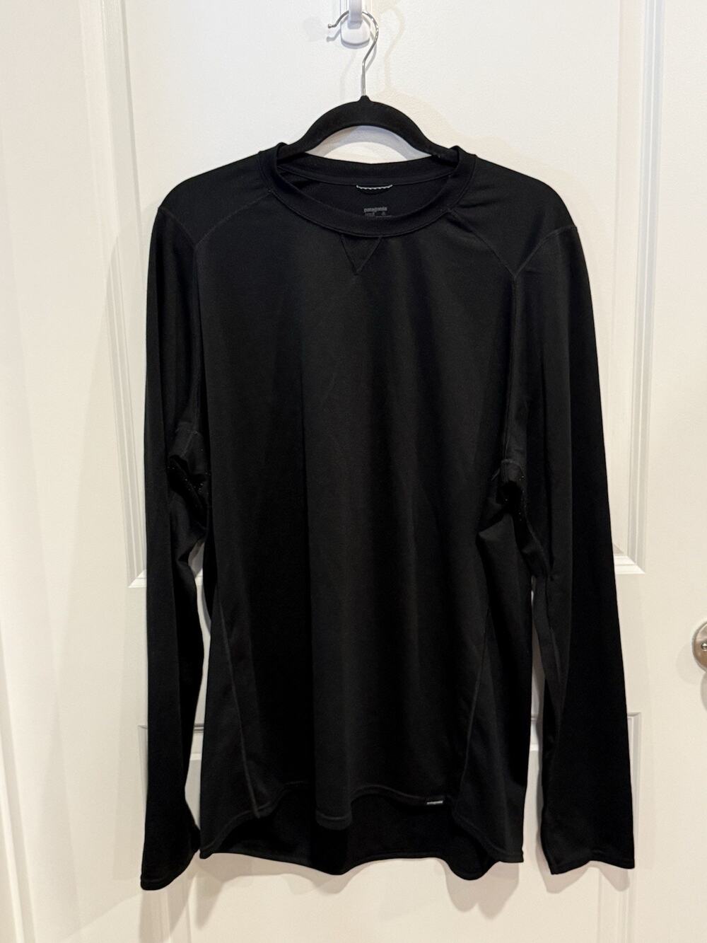 Patagonia Capilene 3 Midweight Crew Base Layer Shirt Mens Size XXL Black